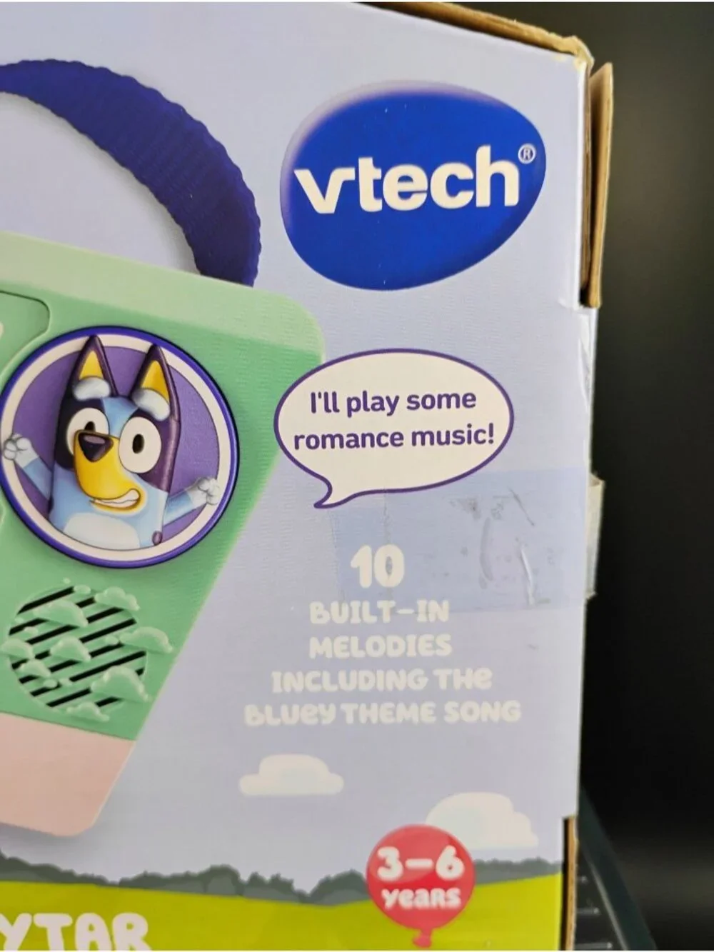 Bluey Keytar Toy By VTech For Ages 3-6 With Strap Included